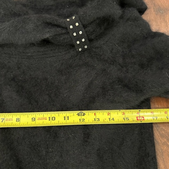 VTG Eagle’s Eye women's 100% Wool Fair Isle Setesdal Sweater Sz Small red - Picture 8 of 8